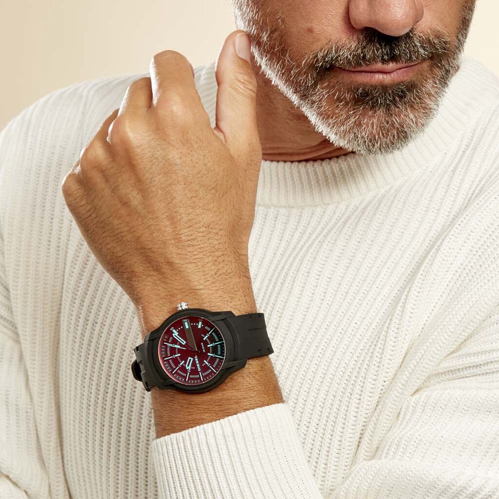 Montre Diesel Armbar Rig Noir - Montres Homme | Histoire d’Or