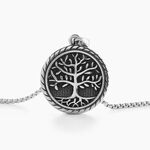 Collier Acier Vieillit Ron - Colliers fantaisie Homme | Histoire d&rsquo;Or