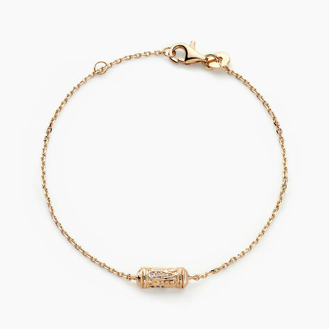 Bracelet Manua Plaqué Or Jaune Oxyde De Zirconium - Bracelets Femme | Histoire d’Or