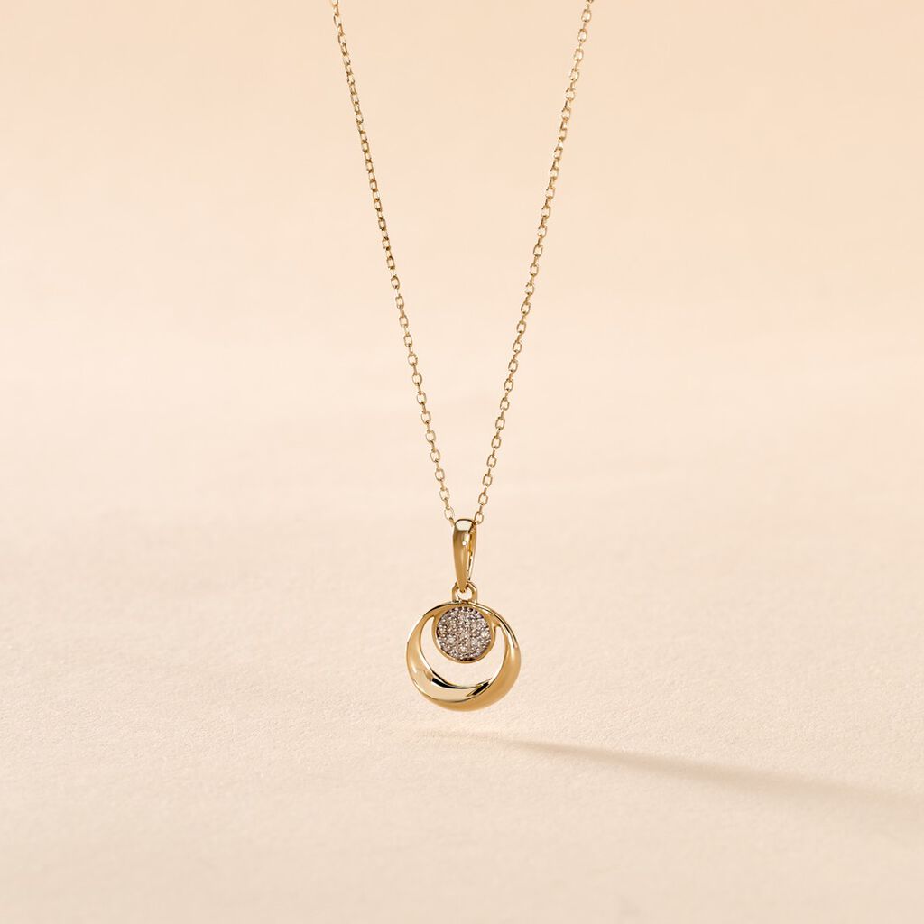 Collier Liana Or Jaune Diamant - Colliers Femme | Histoire d’Or
