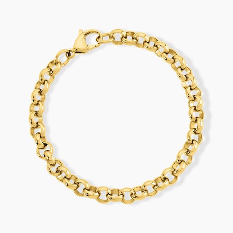 Bracelet Dionyse Acier Jaune - Bracelets fantaisie Femme | Histoire d&rsquo;Or