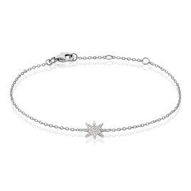 Bracelet Sarida Argent Blanc Oxyde De Zirconium - Bracelets fantaisie Femme | Histoire d’Or