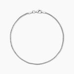 Bracelet Nino Argent Blanc - Bracelets cha&icirc;ne Homme | Histoire d&rsquo;Or