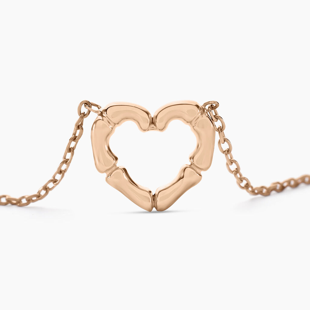Collier May-li Argent Rose - Colliers fantaisie Femme | Histoire d’Or
