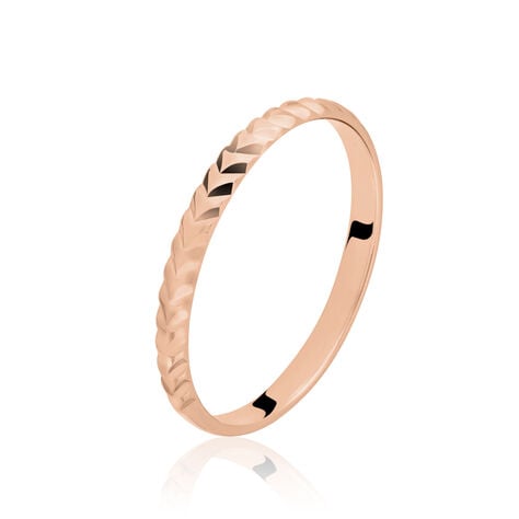 Alliance Calista Diamantee Or Rose - Alliances Unisex | Histoire d’Or