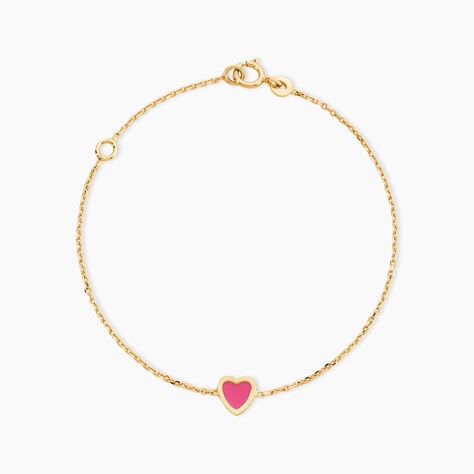Bracelet Dulcie Coeur Or Jaune Nacre - Bracelets Enfant | Histoire d&rsquo;Or