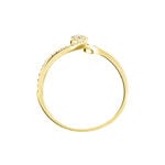 Bague Sabinka Or Jaune Oxyde De Zirconium - Bagues avec pierre Femme | Histoire d&rsquo;Or