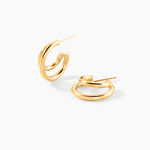 Cr&eacute;oles Kalyan Or Jaune - Boucles d'oreilles cr&eacute;oles Femme | Histoire d&rsquo;Or