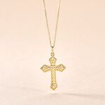 Pendentif Cyriacus Or Jaune - Pendentifs Bapt&ecirc;me Famille | Histoire d&rsquo;Or