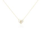 Collier Lawrie Or Jaune Nacre - Cadeaux de bapt&ecirc;me Famille | Histoire d&rsquo;Or