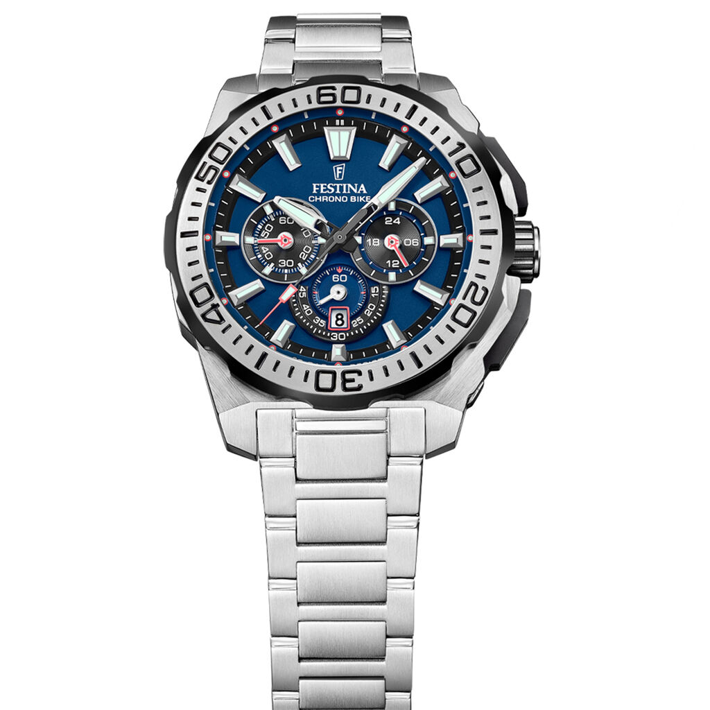 Montre Festina Chrono Bike 2 Bleu - Nouveautés Homme | Histoire d’Or