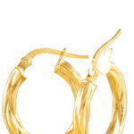 Cr&eacute;oles Anantha Or Jaune - Boucles d'oreilles cr&eacute;oles Femme | Histoire d&rsquo;Or