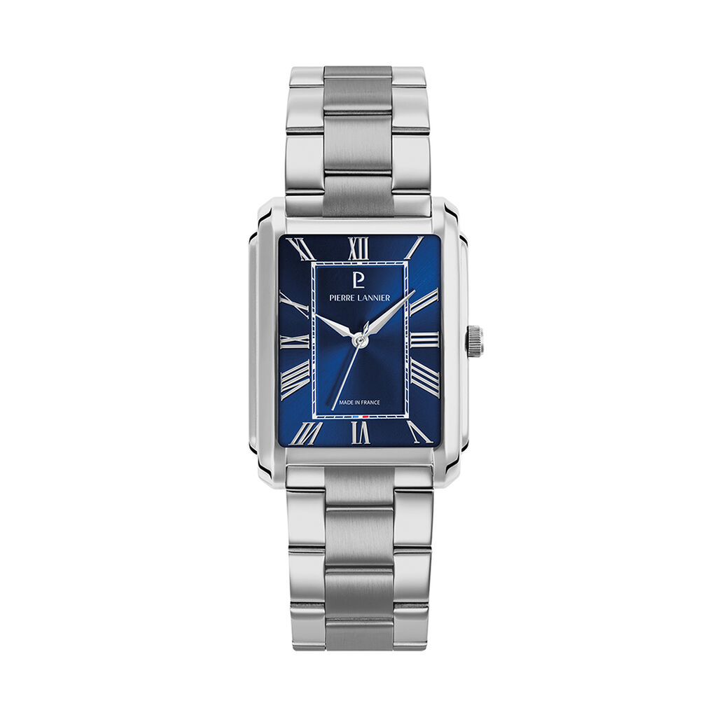 Montre Pierre Lannier Lannier Empire Bleu - F&ecirc;te des p&egrave;res Homme | Histoire d&rsquo;Or