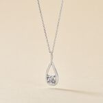 Collier Paloma Argent Blanc Oxyde De Zirconium - Colliers fantaisie Femme | Histoire d&rsquo;Or