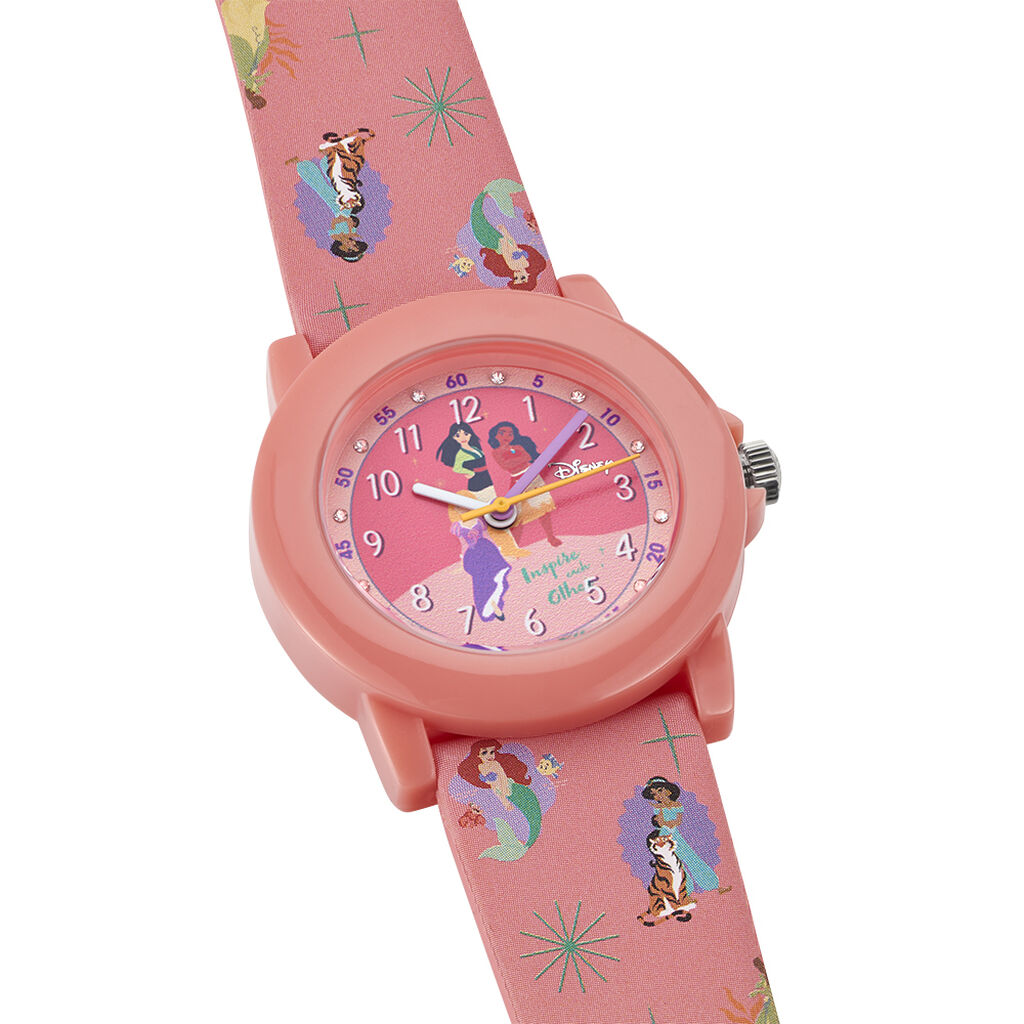 Montre Disney Princesse Rose - Montres Enfant | Histoire d’Or
