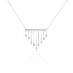 Collier Argent Blanc Edvard Oxydes De Zirconium - Colliers Femme | Histoire d&rsquo;Or