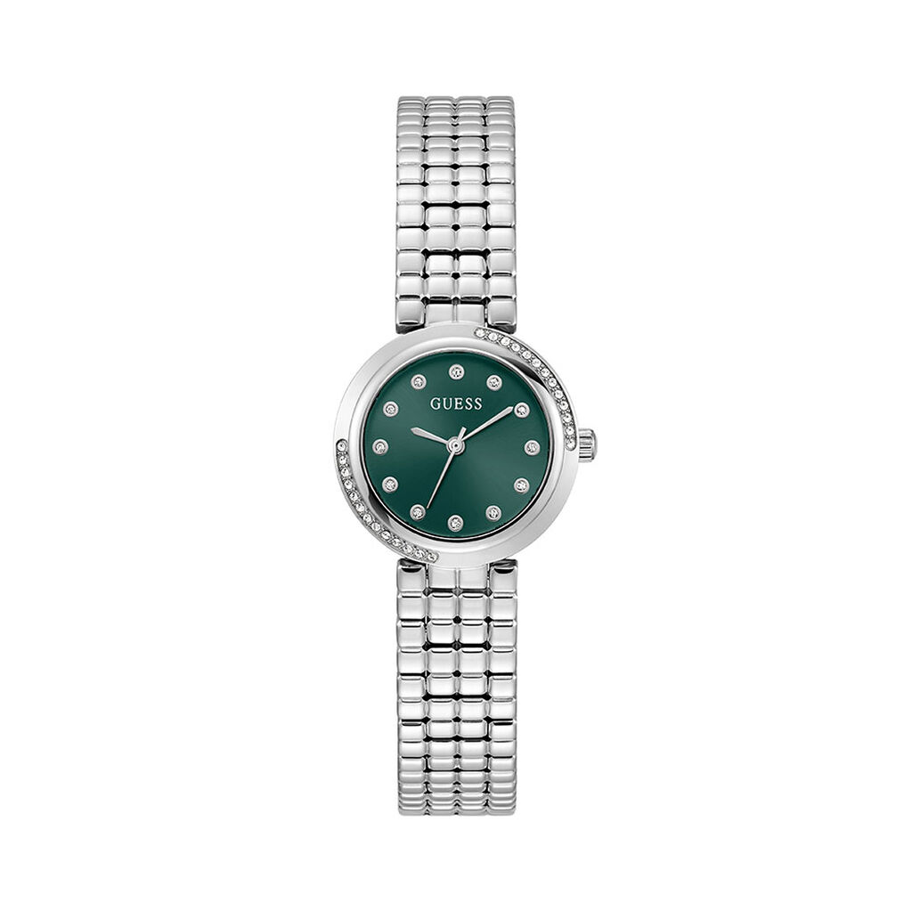 Montre Guess Clara Vert - Montres Femme | Histoire d&rsquo;Or
