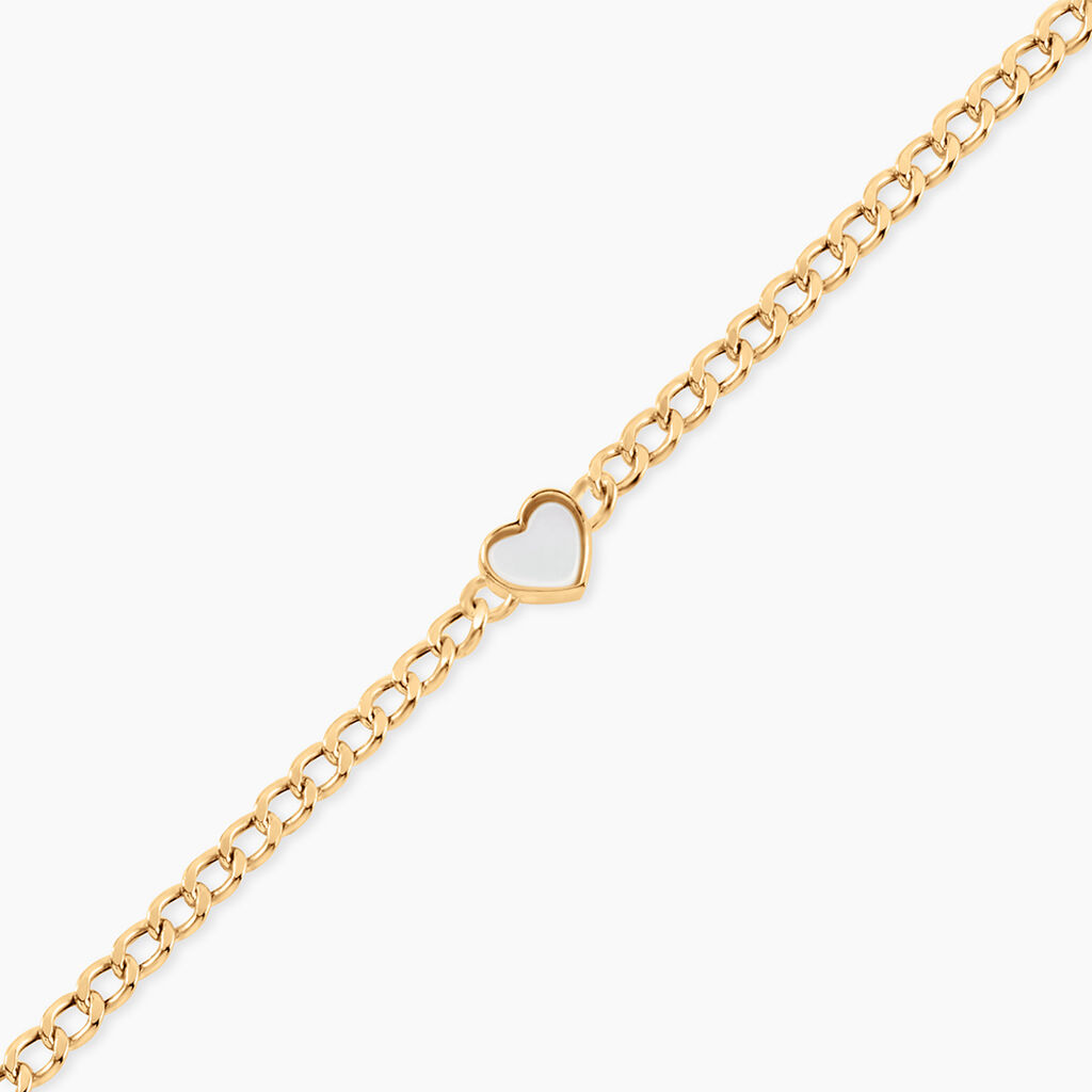 Bracelet Sweetheart Or Jaune Nacre - F&ecirc;te des m&egrave;res Femme | Histoire d&rsquo;Or