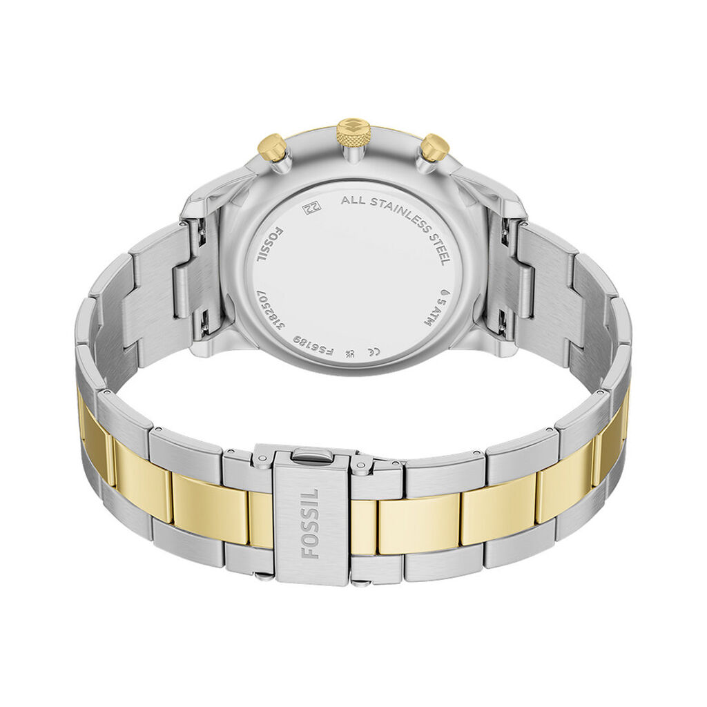 Montre Fossil Neutra Chrono Vert - F&ecirc;te des p&egrave;res Homme | Histoire d&rsquo;Or