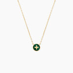 Collier Lucky Gems Or Jaune Malachite - Colliers Femme | Histoire d&rsquo;Or