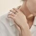 Bague Julianne Or Blanc Diamant - Bagues avec pierre Femme | Histoire d’Or