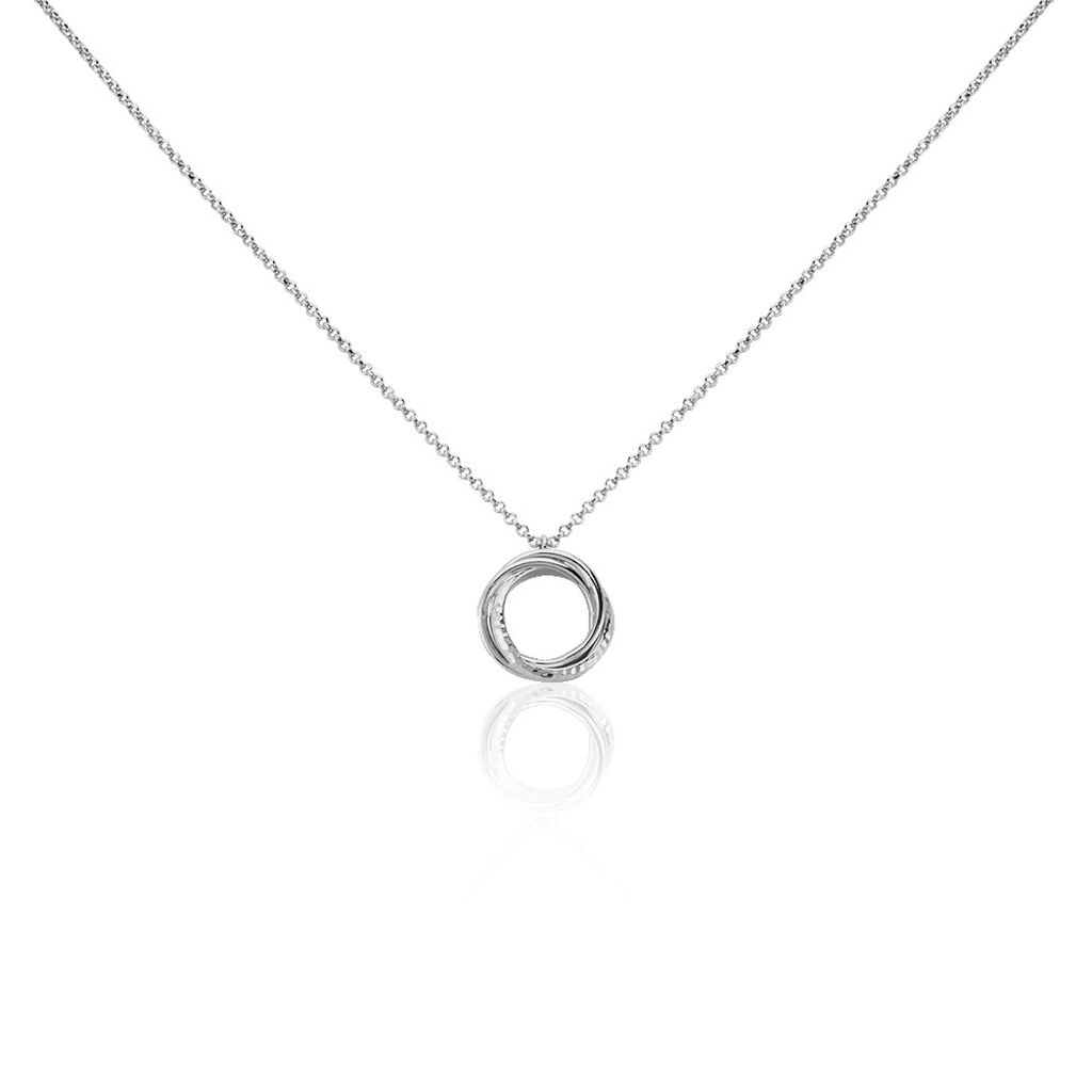 Collier Manon Argent Blanc - Colliers fantaisie Femme | Histoire d’Or