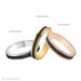 Alliance Camille Ruban Plat Or Rose - Alliances Homme | Histoire d’Or