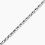 Bracelet Sango Acier Blanc - Bracelets cha&icirc;ne Homme | Histoire d&rsquo;Or