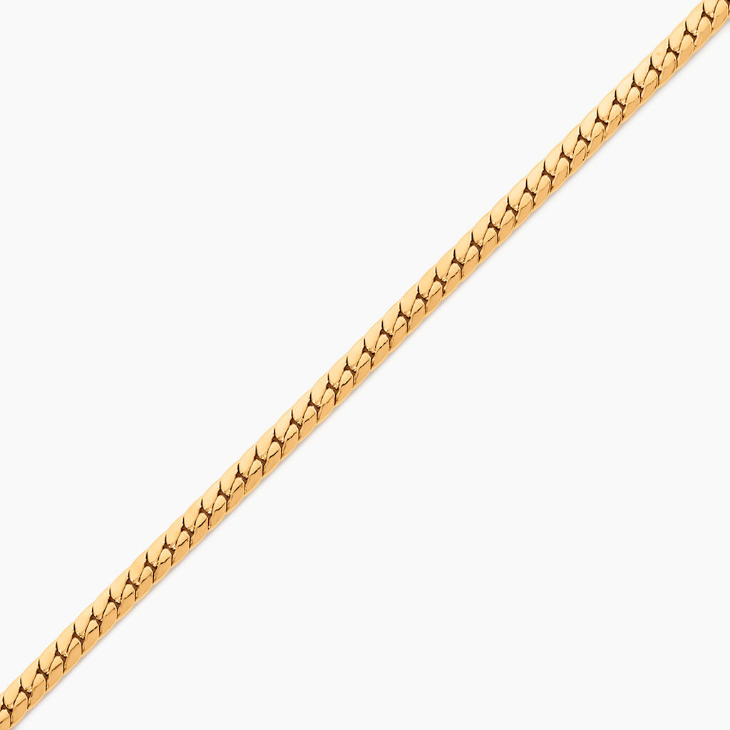 Bracelet Plaqu&eacute; Or - Bracelets cha&icirc;ne Femme | Histoire d&rsquo;Or