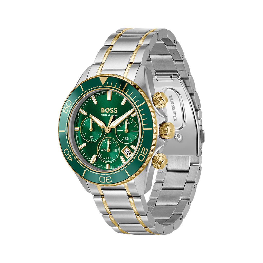 Montre Boss Sealiner Vert - Montres Homme | Histoire d&rsquo;Or