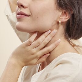 Créoles Ugenie Or Jaune - Boucles d'oreilles créoles Femme | Histoire d’Or