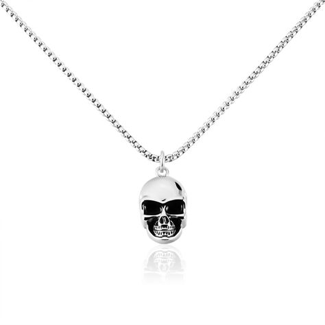 Collier Acier Vieillit Urs - Colliers fantaisie Homme | Histoire d&rsquo;Or