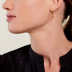 Cr&eacute;oles Omnia Plaqu&eacute; Or Dor&eacute; - Boucles d'oreilles cr&eacute;oles Femme | Histoire d&rsquo;Or