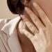 Alliance Rhea Or Blanc Diamant - Alliances Femme | Histoire d’Or