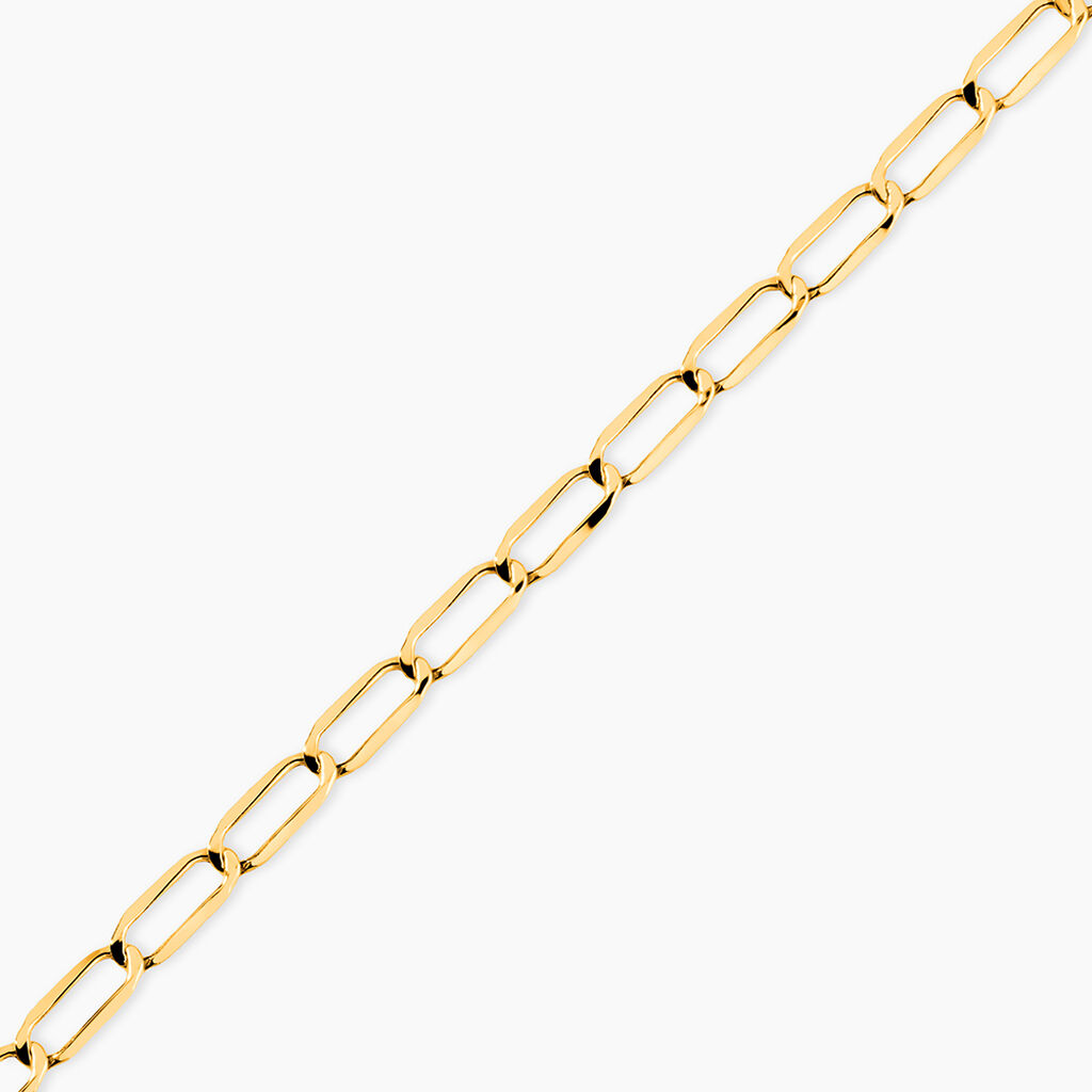 Bracelet Mayson Or Jaune Maille Cheval - Bracelets cha&icirc;ne Femme | Histoire d&rsquo;Or