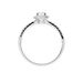 Bague Solitaire Lena Or Blanc Diamant - Bagues solitaires Femme | Histoire d’Or
