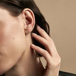 Boucles D'Oreilles Puces Barnabas Or Jaune Oxyde De Zirconium - Clous d'oreilles Femme | Histoire d&rsquo;Or