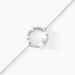 Bracelet Lua Argent Blanc Oxyde De Zirconium Perle De Culture - Bracelets Femme | Histoire d’Or