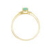 Bague Marie Or Jaune Emeraude Et Diamant - Bagues solitaires Femme | Histoire d’Or