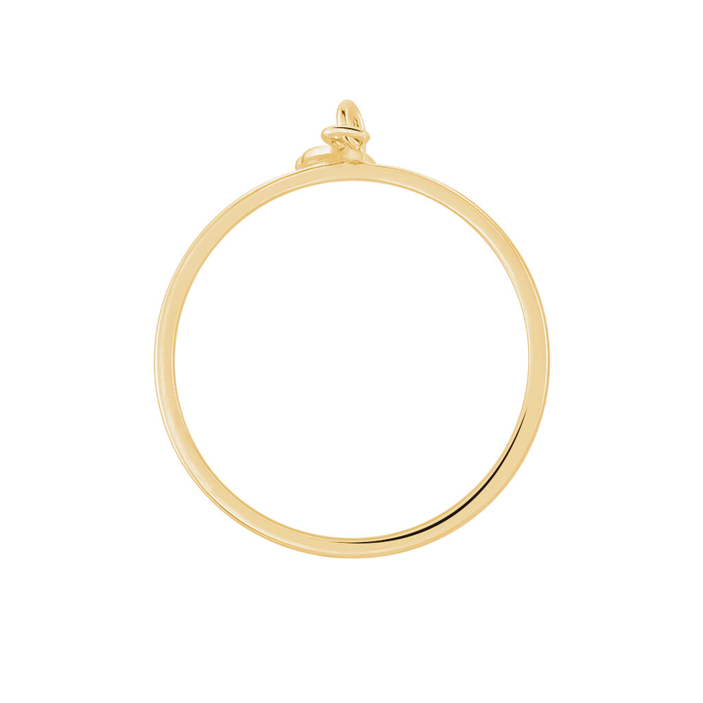 Bague Plaqué Or Jaune Libby - Bagues fantaisie Femme | Histoire d’Or