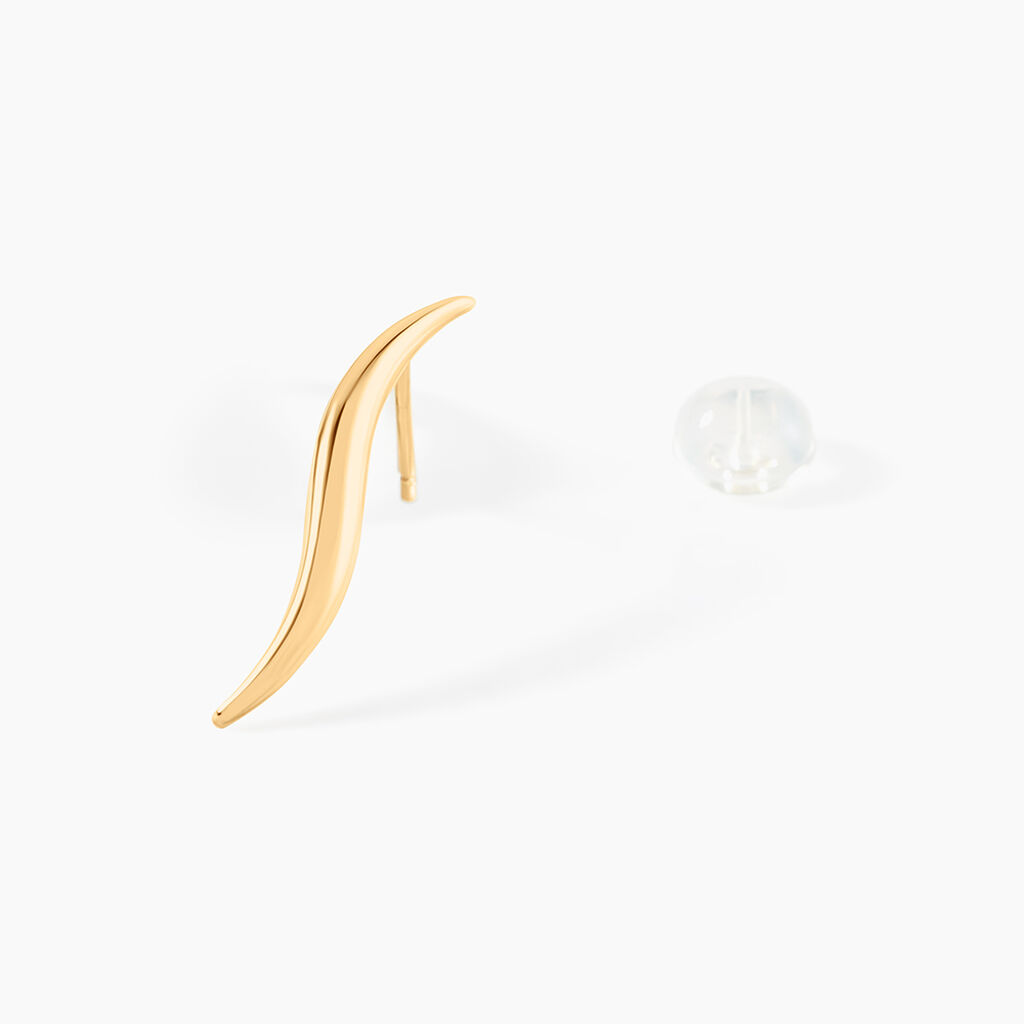 Boucles D'oreilles Pendantes Merone Vagues Or Jaune - Boucles d'oreilles pendantes Femme | Histoire d’Or