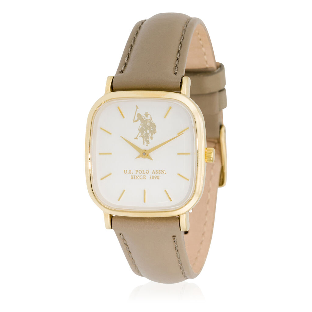 Montre U.S. Polo Us Polo Keira Blanc - Montres Femme | Histoire d&rsquo;Or