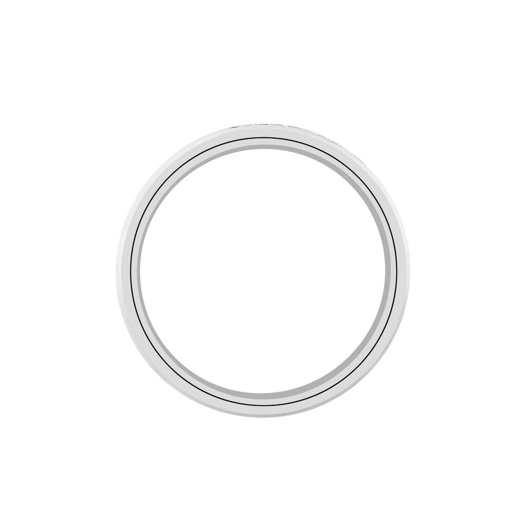 Alliance Laurie Tour Complet Or Blanc Diamant - Alliances Femme | Histoire d’Or
