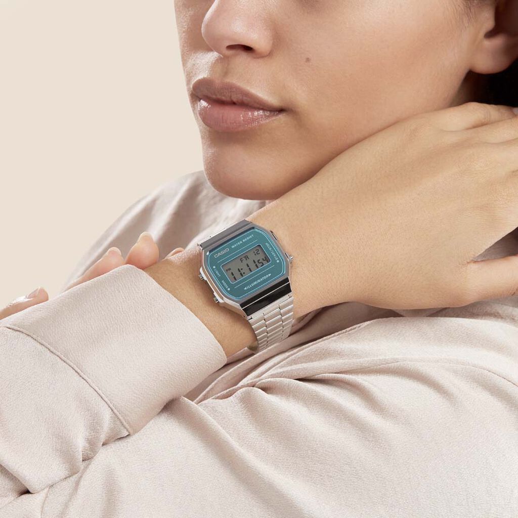 Montre Casio Collection Vintage Bleu - Montres Unisex | Histoire d’Or