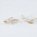 Boucles D'oreilles Puces Soukayna Or Bicolore Diamant - Clous d'oreilles Femme | Histoire d’Or