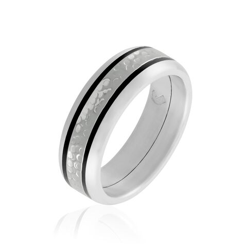 Bague Mollie Acier Blanc - Bagues fantaisie Homme | Histoire d&rsquo;Or
