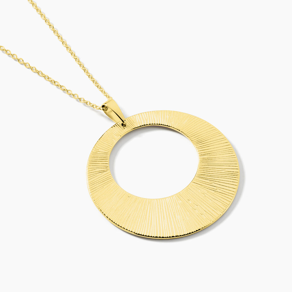 Collier Sautoir Acier Doré Rohan - Sautoirs Femme | Histoire d’Or