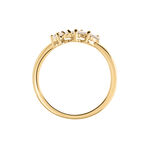 Bague Jardins D'hiver Plaqu&eacute; Or Jaune Oxyde De Zirconium - Bagues avec pierre Femme | Histoire d&rsquo;Or