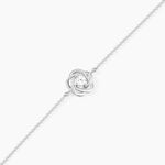 Bracelet Irmine Argent Blanc Oxyde De Zirconium - Bracelets Femme | Histoire d&rsquo;Or