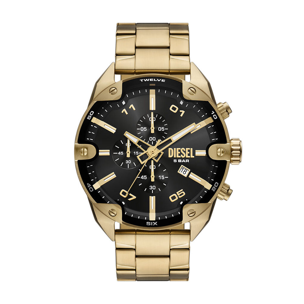 Montre Diesel Spiked Noir - Montres Homme | Histoire d&rsquo;Or